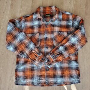 The Flat Head Check Flannel Shirt Size M Like New